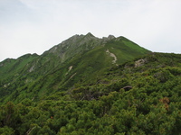 西穂高独標登山