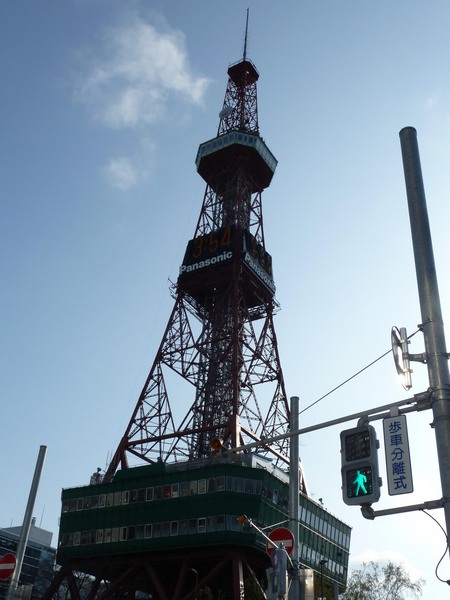 北海道へGO!!　富良野から札幌へ!!