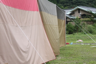 湯の原温泉ｵｰﾄｷｬﾝﾌﾟ場でグルキャン！