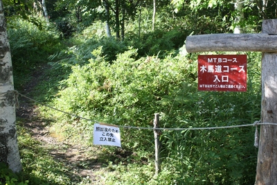夏休み最終編　無印南乗鞍ｷｬﾝﾌﾟ場（ＭＴＢ・サイト紹介編）
