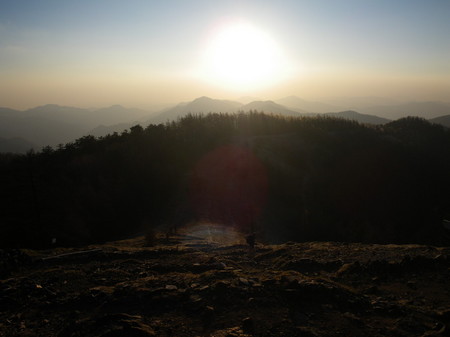 雲取山へ(2010.11.27-28)その2