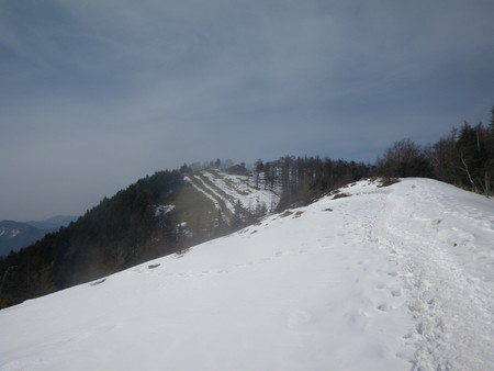 雲取山へ(2011.2.5-6)その1