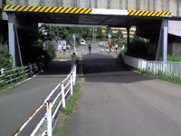 境川自転車道　補修 2009/10/06 18:23:00