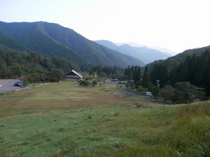 山の上から見た景色