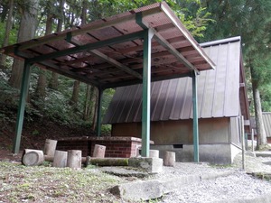 専用の囲炉裏