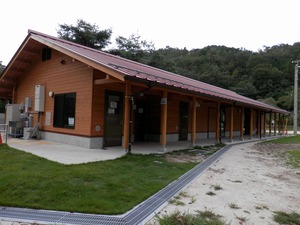 きれいなサニタリー棟