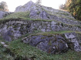 岩村城石垣