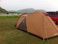 GWキャンプ。吉井ふれあいパークなう。 2011/05/03 11:43:16