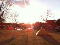赤穂海浜公園でキャンプなう。 2012/02/11 16:47:37